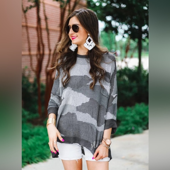 Jess Lea Durango Camo Lightweight Sweater - Picture 2 of 5